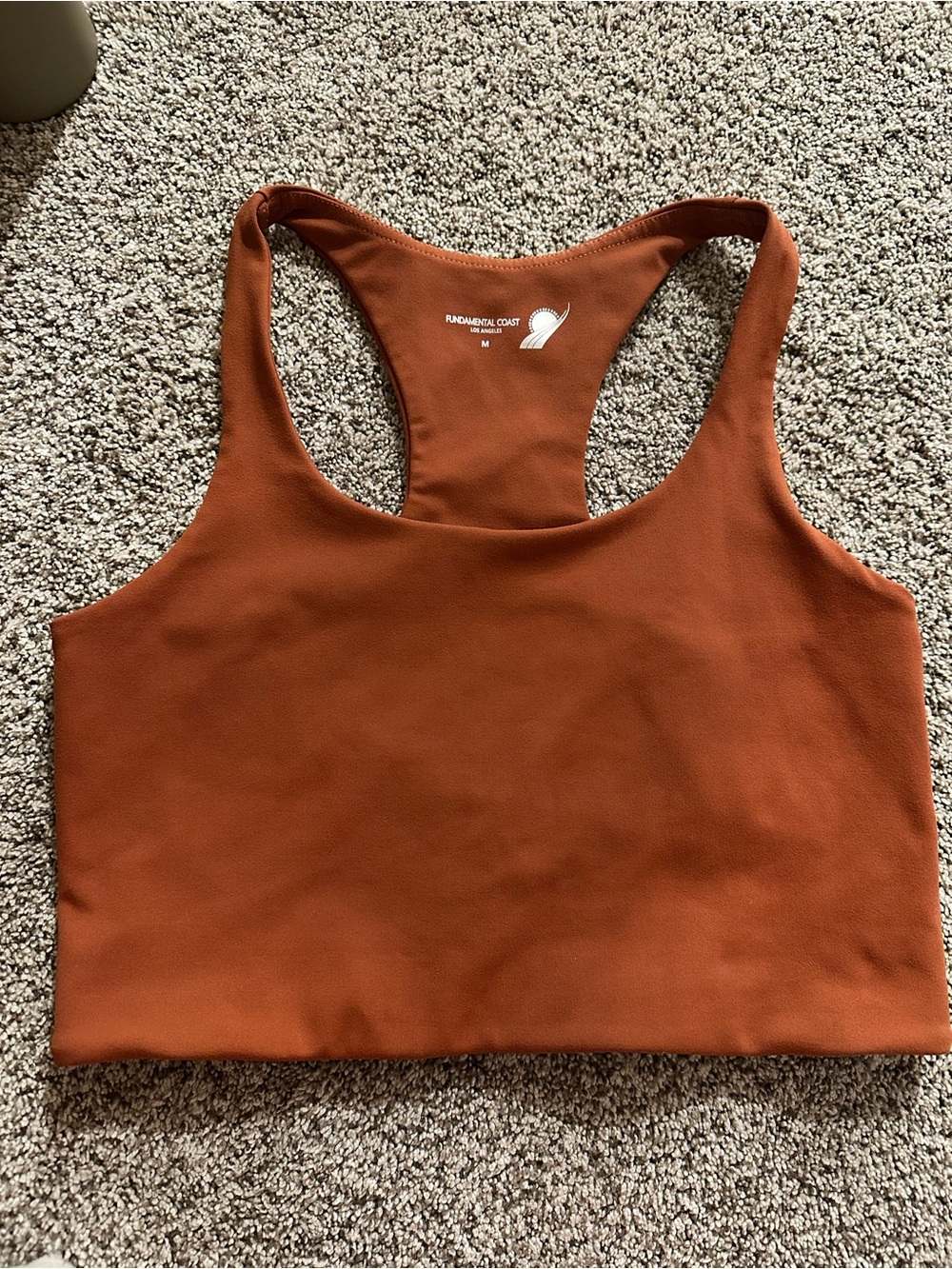 Fundamental Coast Crop Racerback Tank